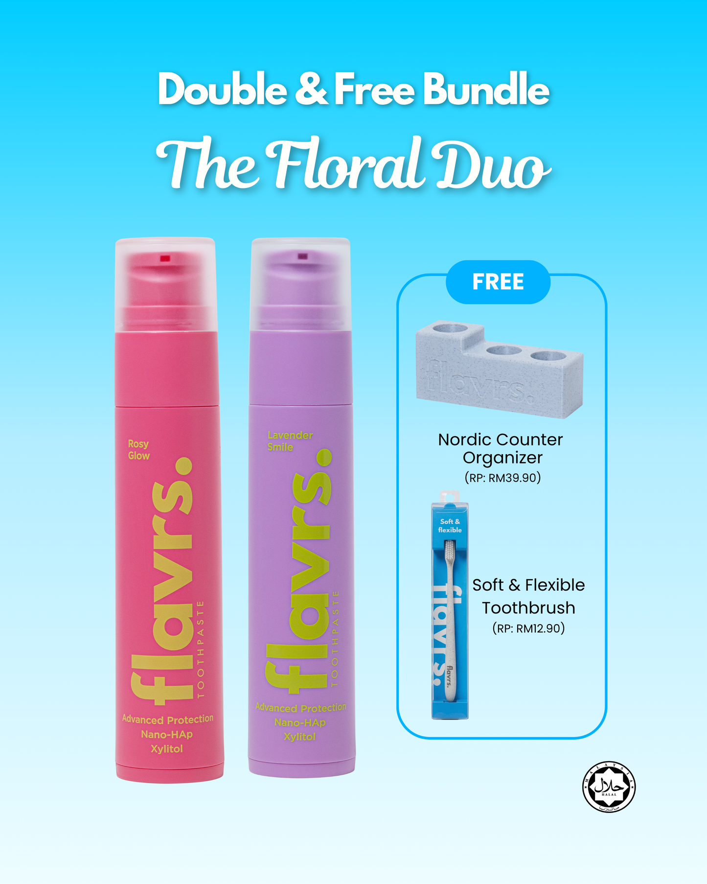 Double & Free Bundle (The Floral Duo)