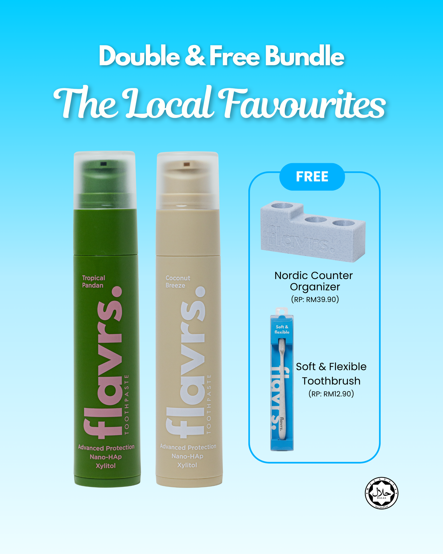 Double & Free Bundle (The Local Favourites)